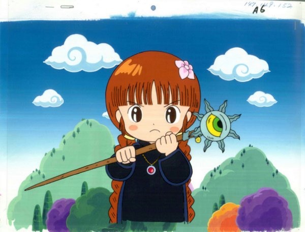 魔法陣グルグル セル画 ニケ&ククリ 魔法陣グルグル 旧アニメセル画 ニケ