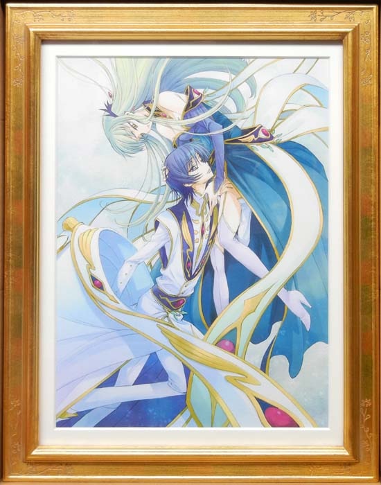 コードギアス 反逆のルルーシュ」CLAMPイラスト 複製原画ルルーシュ