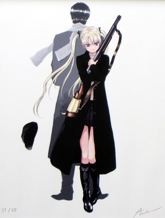 激レア ガンスリンガーガール 複製原画 激レア ガンスリンガーガール