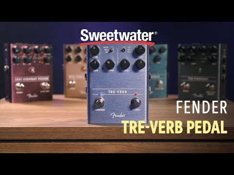 Fender Tre-Verb Tremolo/Reverb Pedal | Sweetwater