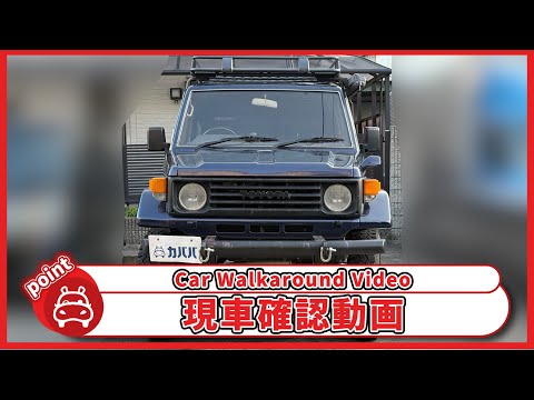 ランドクルーザー70 ZX 1995年式 中古車詳細 | プロに任せる自動車