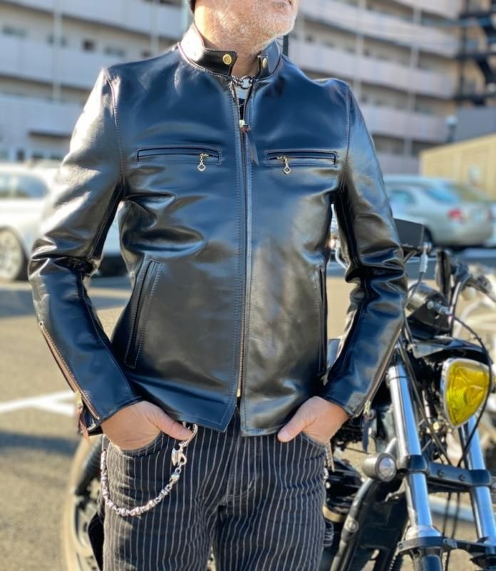 Y'2 LEATHER/ワイツーレザー】レザージャケット/PR-64：VINTAGE HORSE