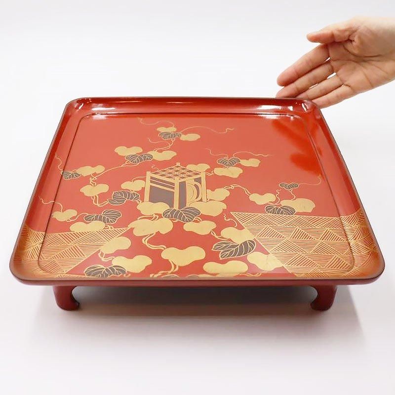 漆器沈金金蒔絵木製脚付きお膳大中小御膳殿様膳本膳骨董時代物