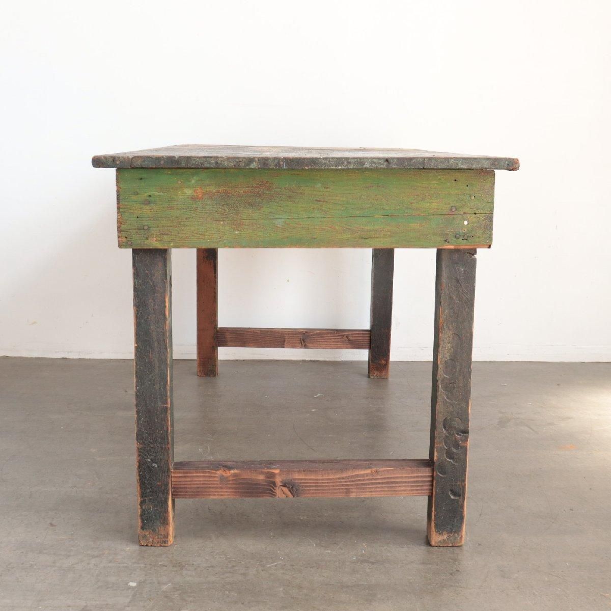 アメリカ ヴィンテージ 木製 作業台 ワークテーブル 店舗什器 ガレージ