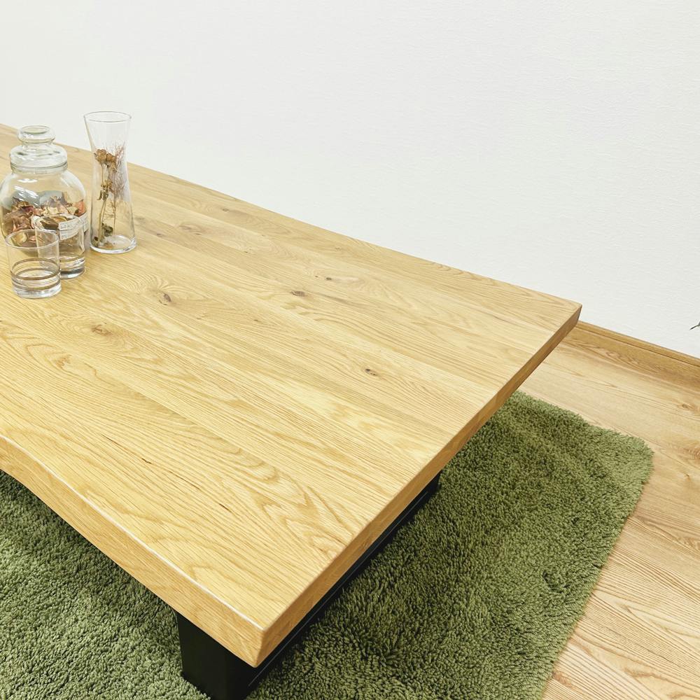 後藤家具 一枚板風座卓テーブル！幅160cmタイプ！ 4570133301528 軒先