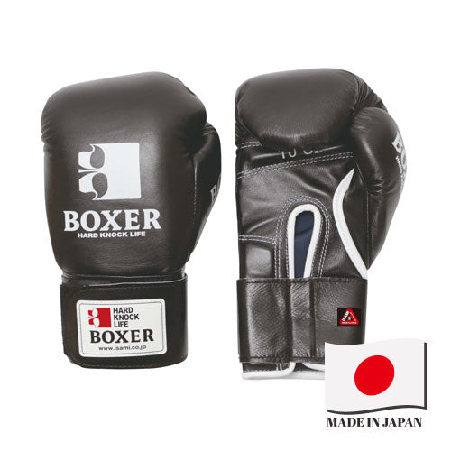 BOXER ISAMI ボクシンググローブ ブラック 12 Isami Pro Boxing Gloves