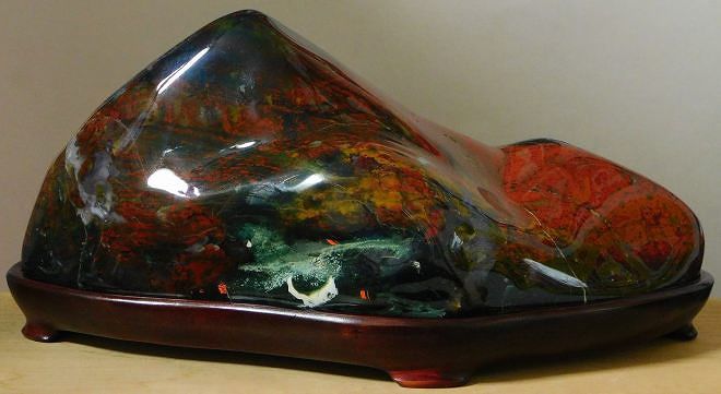 錦石 花紋石勾玉 錦石 花紋石勾玉 【公式通販】