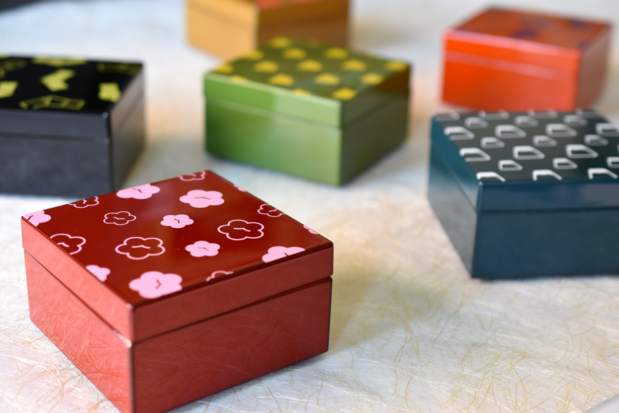 希少・レトロ】任天堂 百人一首 丸福 特製 漆塗り風 塗箱入り 高級