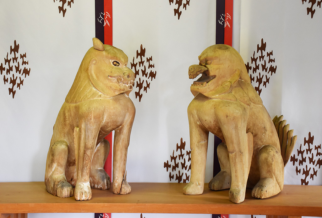 狛犬（一対） | いわくに文化財探訪