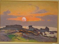 菅野矢一 油彩画「日の出」】絵画の買取実績一覧 - いわの美術