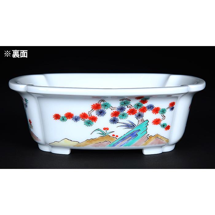 盆栽鉢 絵鉢 長方 絵鉢 長方 盆栽鉢 盆栽鉢 絵鉢 長方