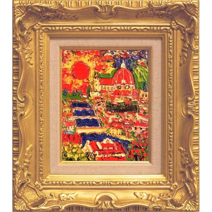 額縁込みメキシコ画家ミッドセンチュリー 額縁込みメキシコ画家ミッド