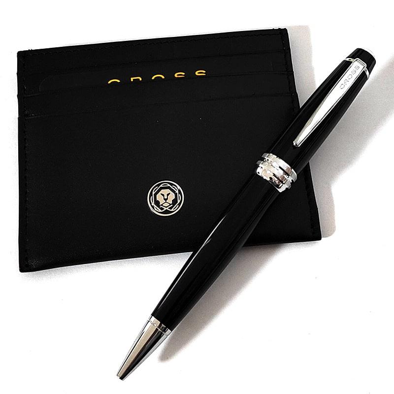 CROSS（クロス） ボールペン カードケース付BOX ギフトセット ベイリー