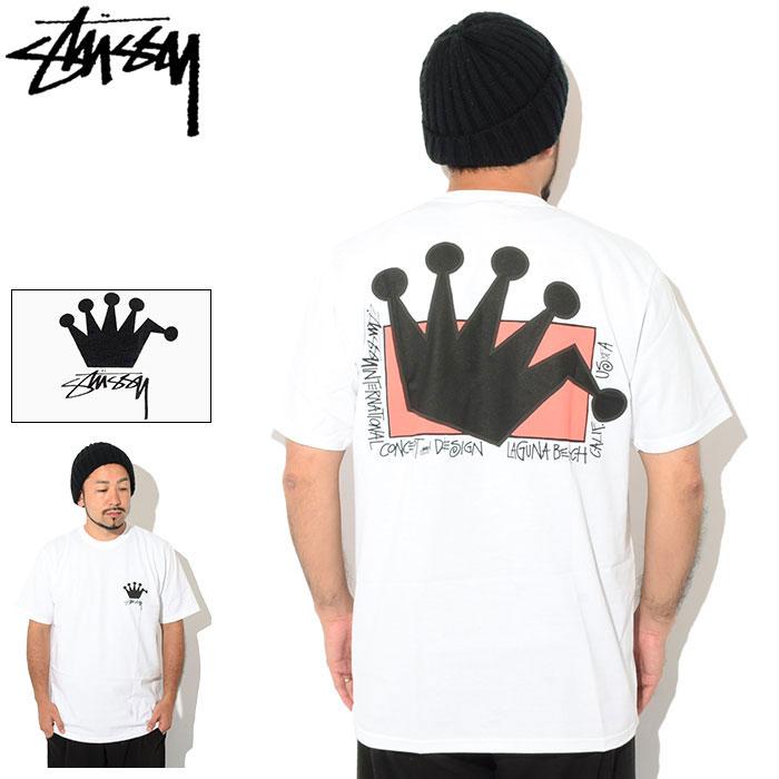 STUSSY（ステューシー） Tシャツ 半袖 メンズ LB Crown ( stussy tee T