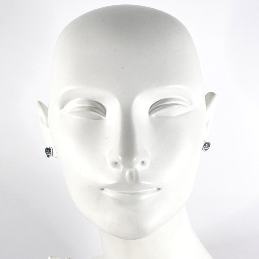 GUCCI（グッチ） ピアス トレードマーク ハートシェイプ シルバー925