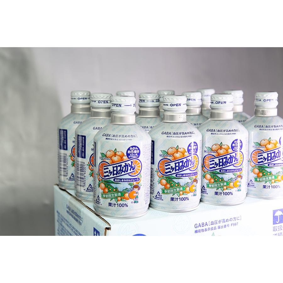 三ヶ日みかんジュース あおしまみかんジュース280g×12缶入り : JAみっ