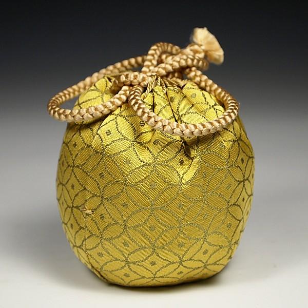 送料無料（茶道具/濃茶器）唐物大名物 利休物相茄子茶入写し（木葉猿