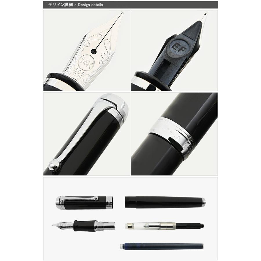 アウロラ タレンタム 七子塗 14k EF