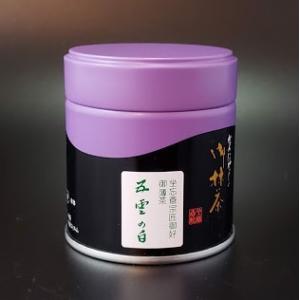 抹茶 薄茶】【裏千家】上林春松本店 五雲の白（ごうんのしろ）40g缶