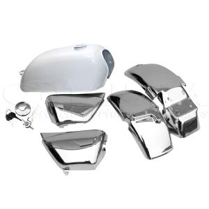 ホンダエイプ50/100 AC16/HC07 ガソリンタンク ブラック バイクパーツ