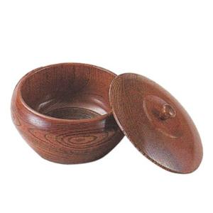 菓子器 菓子鉢 18cm 雅 木製 天然木 漆 （ 菓子皿 菓子盆 ふた付き