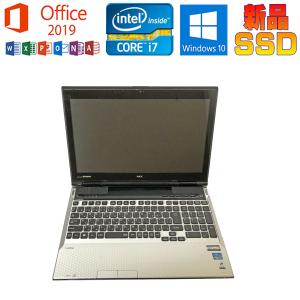 LaVie 中古 ノートパソコン NEC LL750/R ブルーレイ Core i7 4700MQ