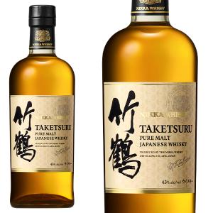 ニッカ 竹鶴 17年 700ml 箱なし ピュアモルト ウイスキー whisky : お