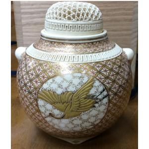 香炉 黒薩摩香炉 ちとせ窯 有水武則 : 陶磁やない - 通販 - Yahoo