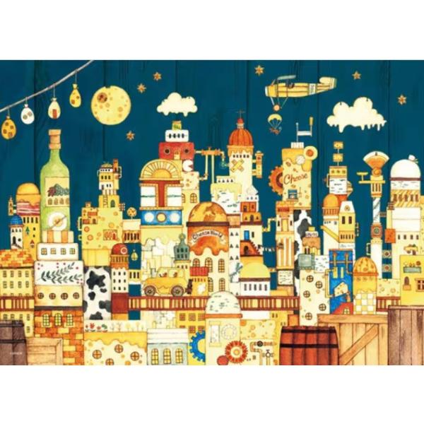 エポック社（EPOCH） ジグソーパズル 07-464s メルヘンアート 空想の街