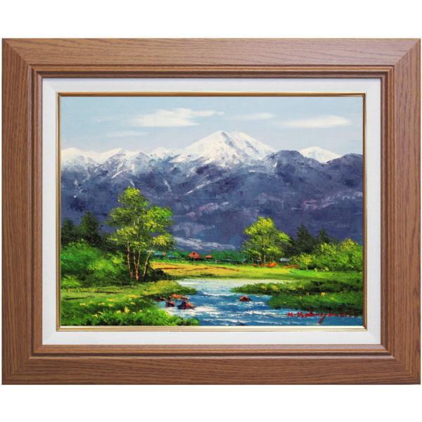 田舎の風景 油彩画 二つのパネル 田舎の風景 油彩画 田舎の風景 油彩画