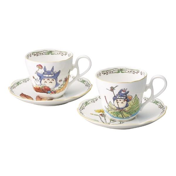 ノリタケ Noritake となりのトトロ ティー・コーヒー碗皿ペアセット