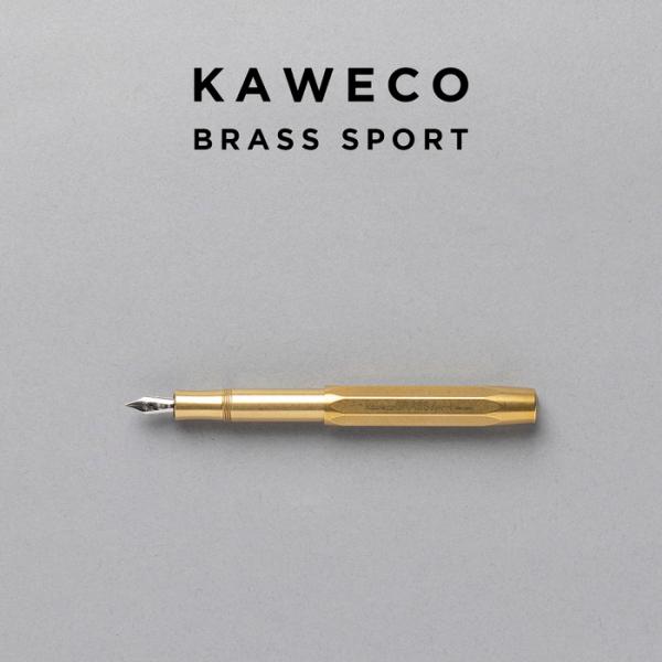 Kaweco カヴェコ BRASS Sport M 中字 ブロンズ Nクリップ付 楽天市場