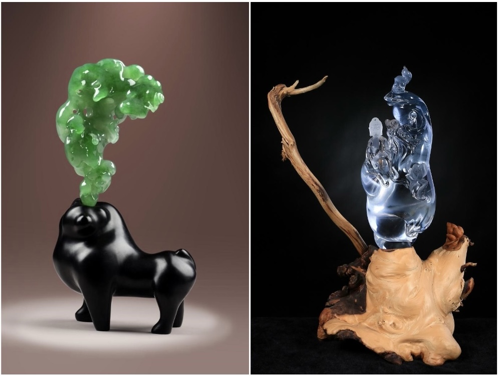 土から生まれるいのち -彫刻家セツ・スズキと中国玉石作品展- - 日中