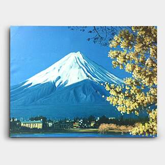 富士山 絵画 2 (80X60CM) | セオアートギャラリー