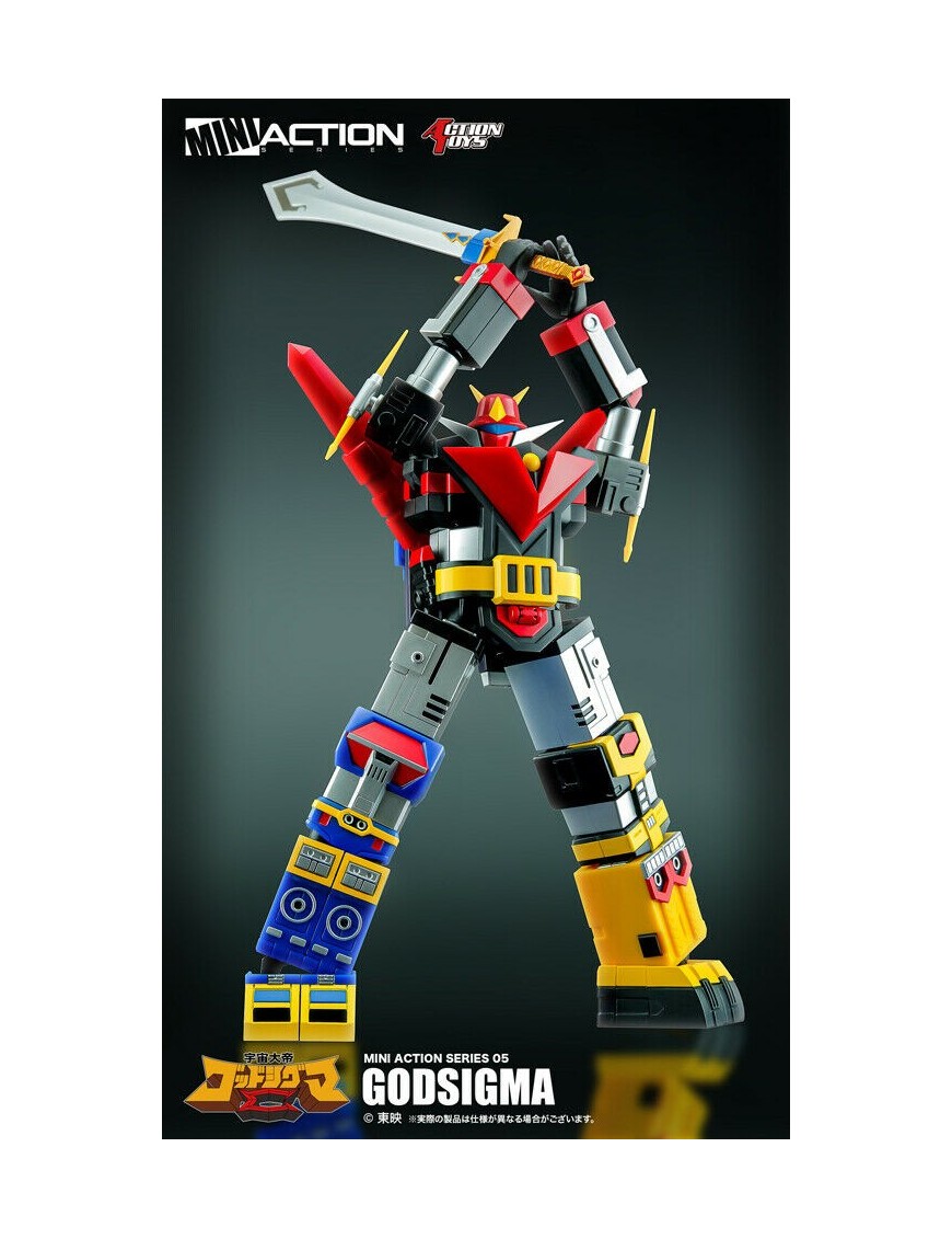 未開封品 MINI ACTION SERIES 05 宇宙大帝ゴッドシグマ FEWTURE DIRECT
