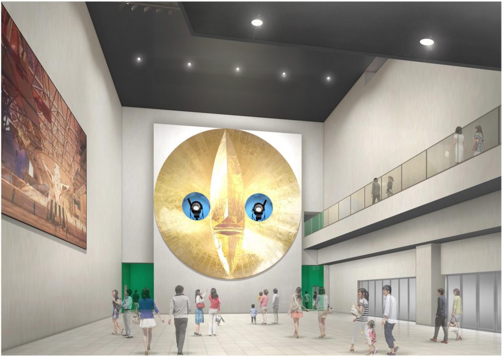 太陽の塔」初代“黄金の顔” 2023年夏、万博記念公園にお目見え オールド