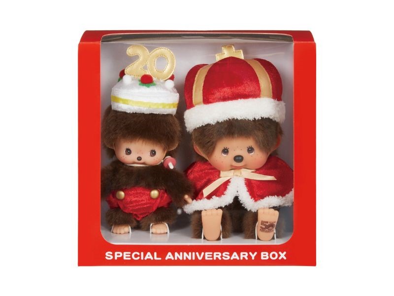 モンチッチ展限定 50周年アニバーサリーボックス モンチッチ ベビチッチ