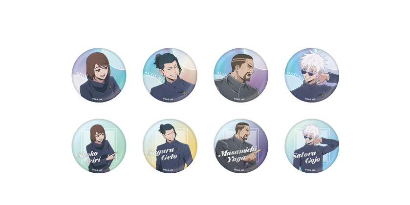 夏油傑 呪術廻戦 ジャンフェス JF2024 缶バッジ 箔押し31個セット