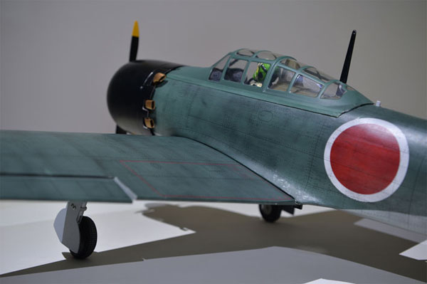 KK HOBBY 】 ZERO A6M GP/EP 46～.55 V2（電動リトラクトセット付