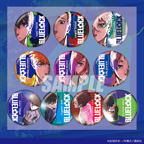 ブルーロック くじ引き堂 おまけ 缶バッジ 凪 数量1 ブルーロック