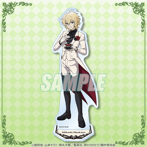 終わりのセラフ くじ引き堂 特典 ブロマイド 百夜 ミカエラ お茶会ver