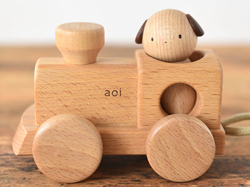 汽車のおもちゃ ニューぽっぽ3号｜木のおもちゃ KURABOKKO