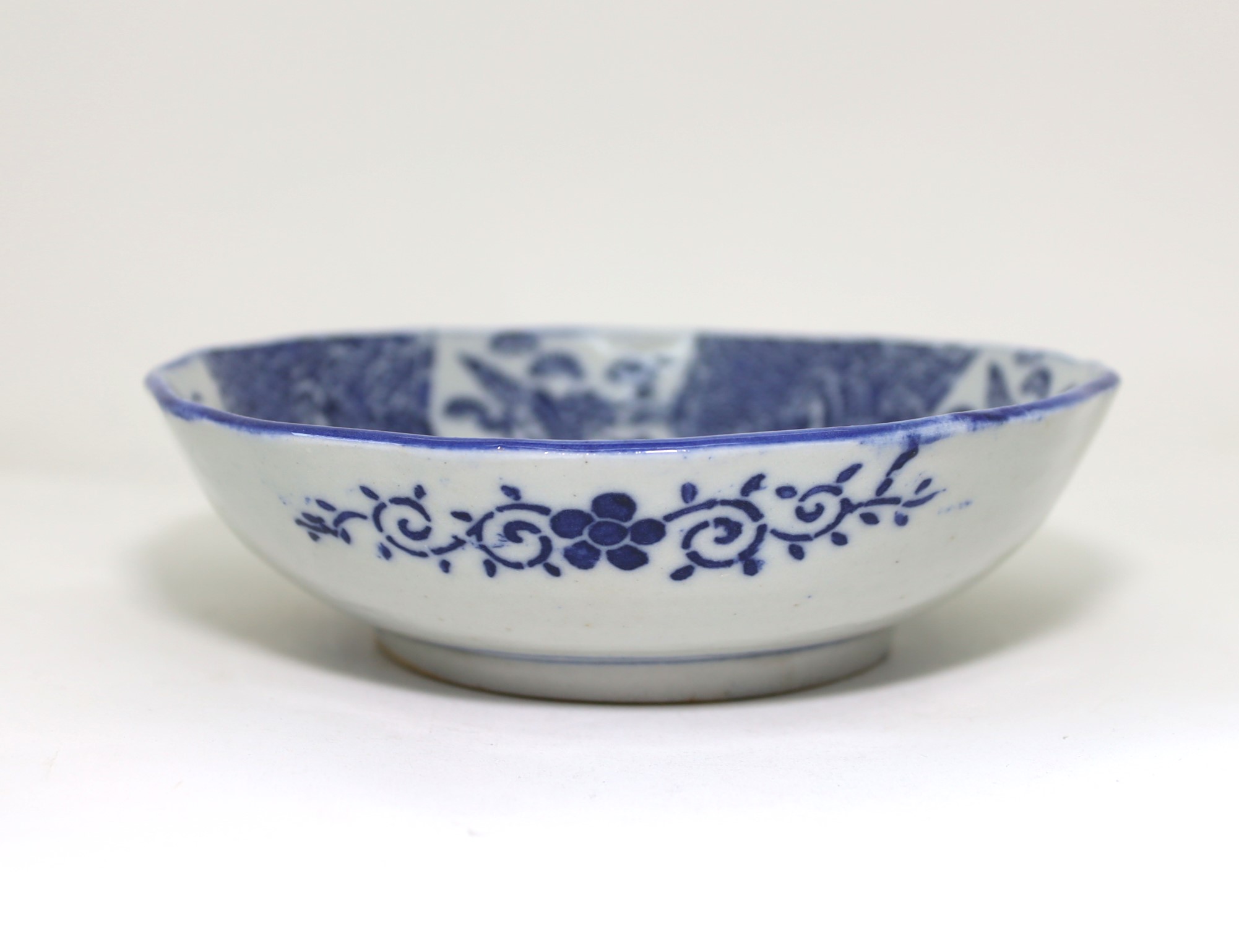 明治 印判皿 月うさぎ 明治 印判皿 月うさぎ 明治 印判皿 月うさぎ 100