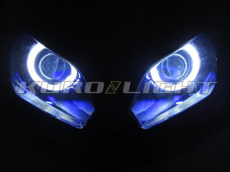 NINJA250 EX250L ZX-6RカスタムLEDヘッドライト ニンジャ