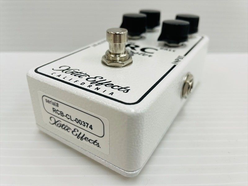 xotic RC booster 赤色LED 枠なしシリアル xotic RC booster 赤色LED