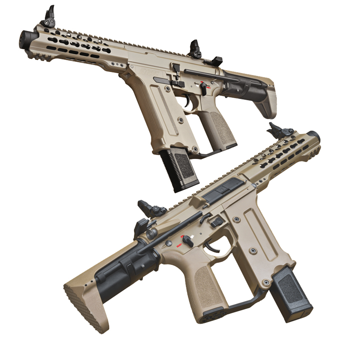 KSC STRAC 電動ガン タンカラー 80連マガジン3本付き