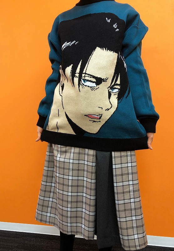 兵長と！】「進撃の巨人 リヴァイニット」をご紹介！【いつでも一緒