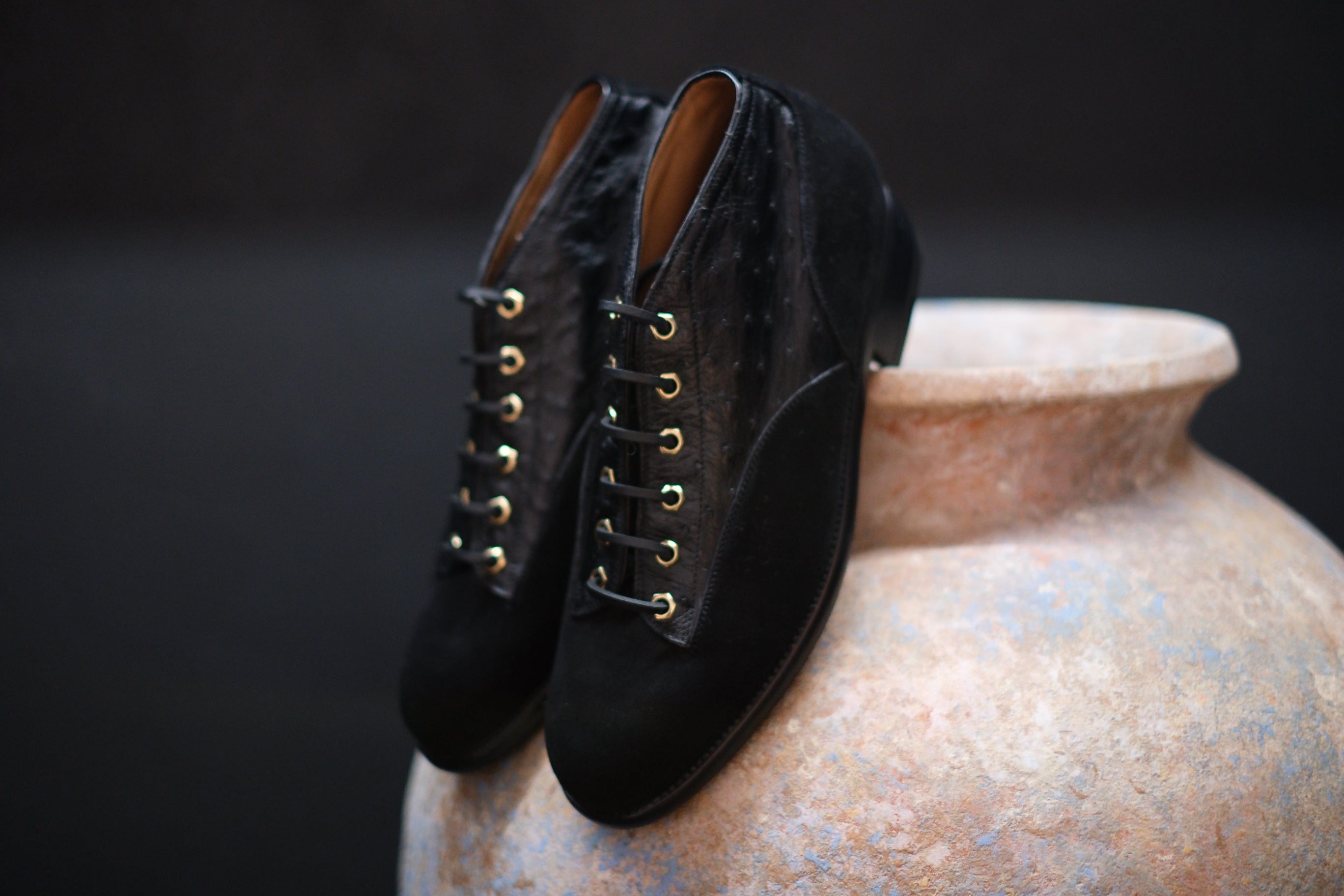 Le Yucca's / Y36623 OSTRICH BLACK MCKAY TOMOIA SUPERBUCK – Lister