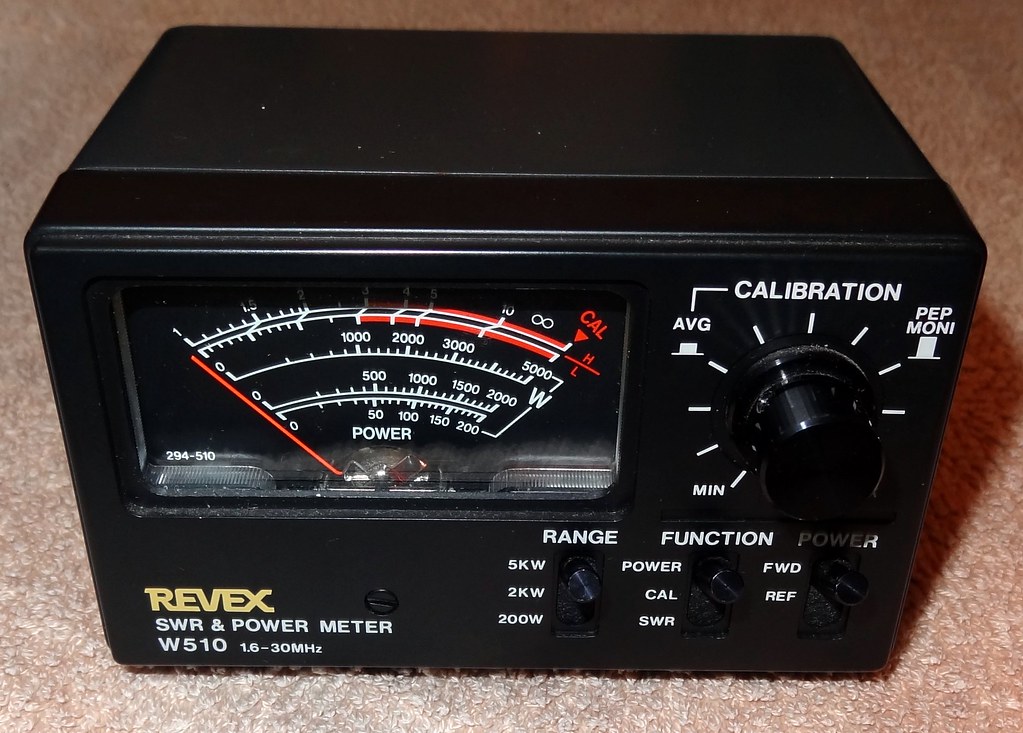 REVEX 5KW SWR & POWER METER W510 1.6-30MHz