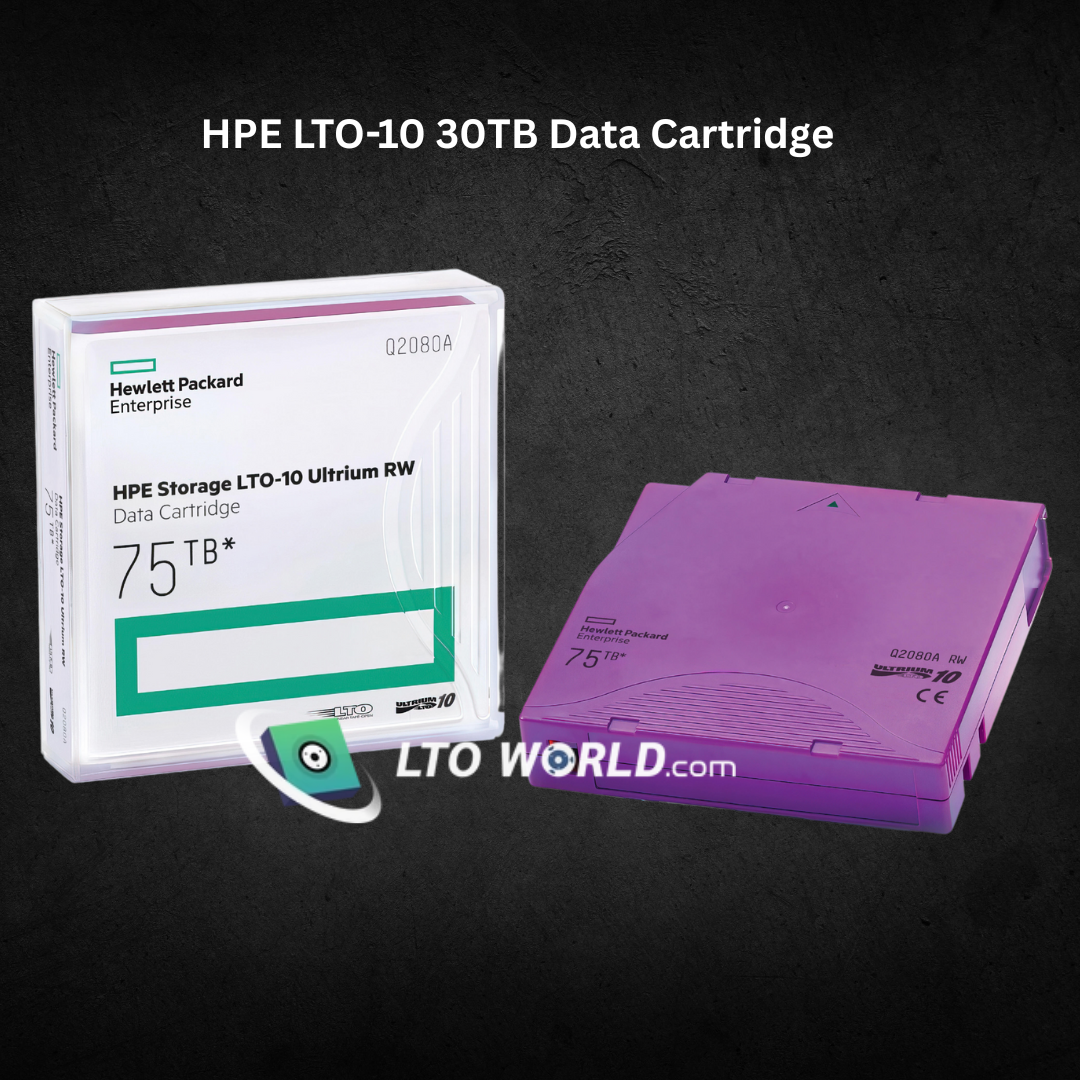 HPE LTO-10 Ultrium Data Cartridge LTO10 Q2080A | LTO World